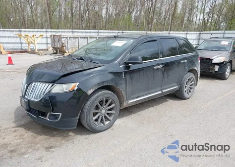 2011 Lincoln Mkx z USA, uszkodzony, nr VIN 2LMDJ8JKXBBJ25280